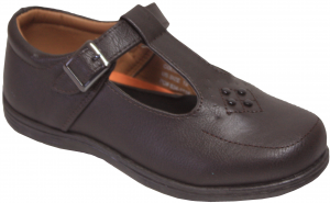 GIRLS SCHOOL SHOES (2383830) BROWN